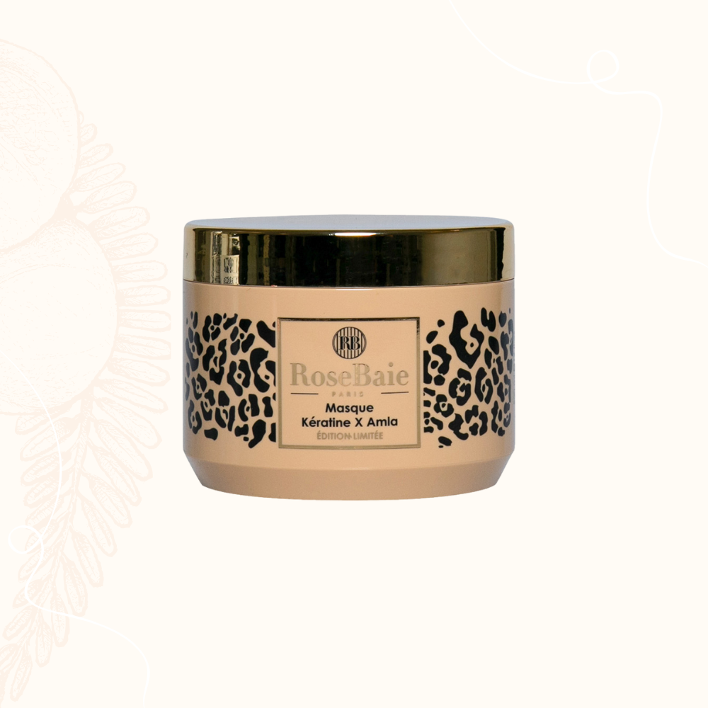 MASQUE AMLA X KÉRATINE ROSEBAIE 500 ML